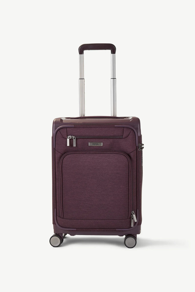 Parker Small Suitcase Purple front