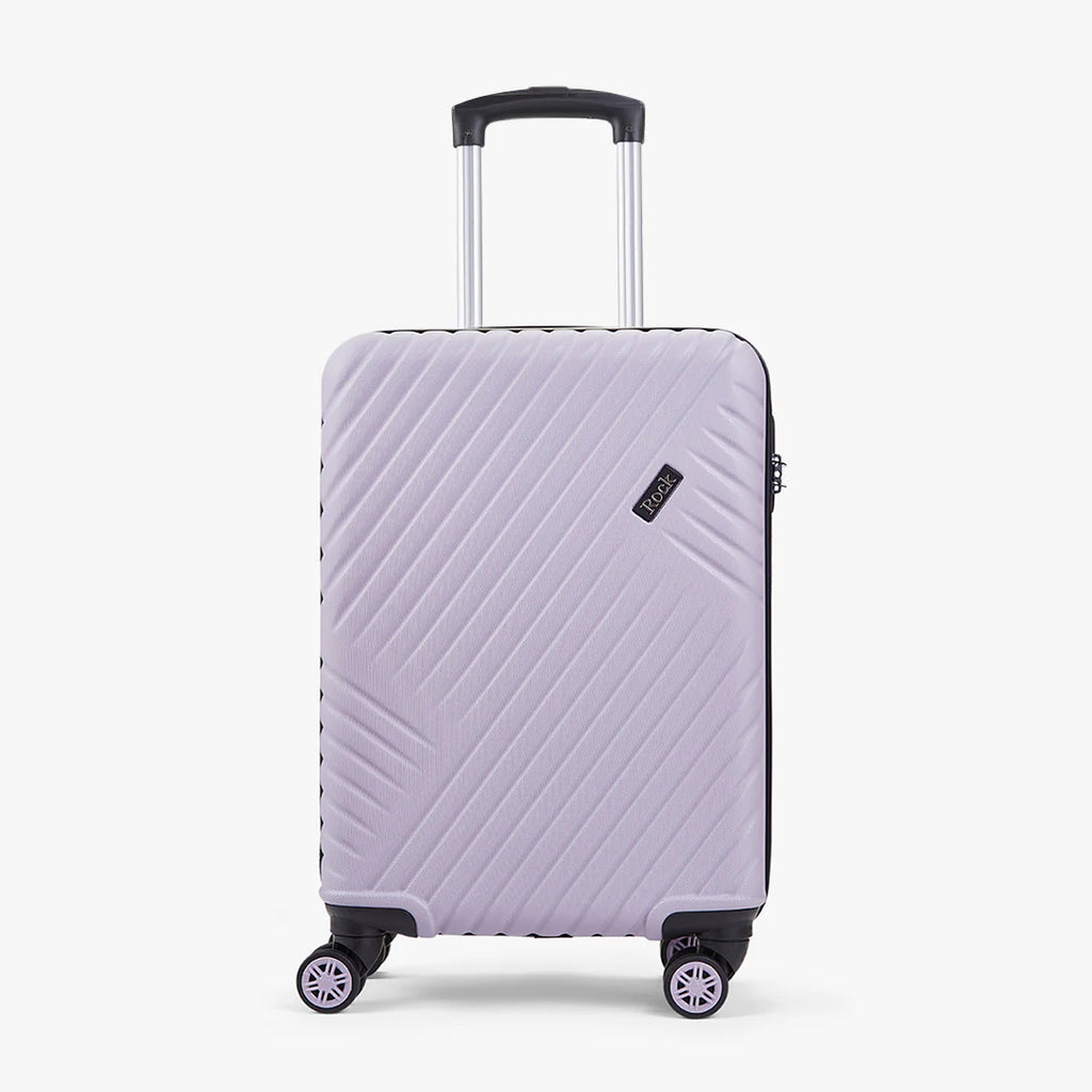 Rock TR0263PUSM Santiago Small Suitcase Purple - front of suitcase