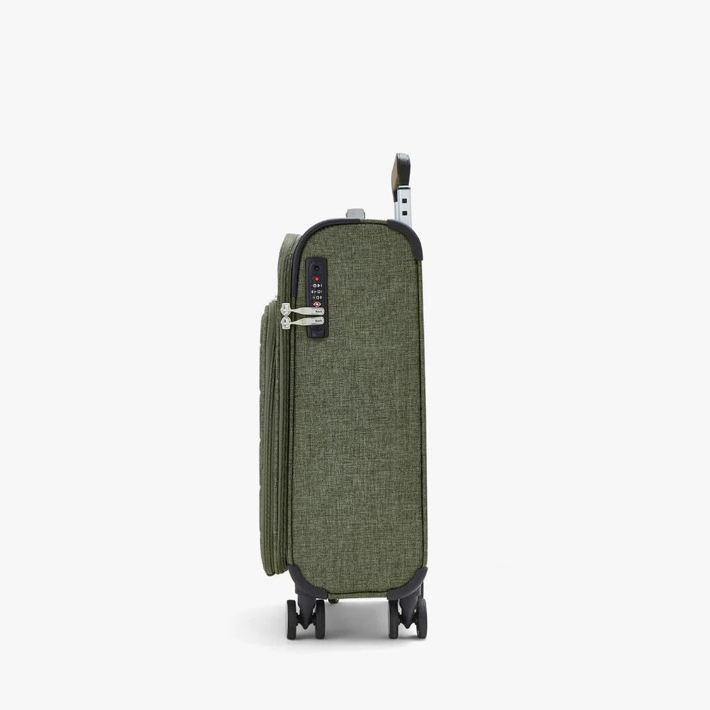 Rock TR0243KHSM Rocklite DLX Small Suitcase In Khaki
