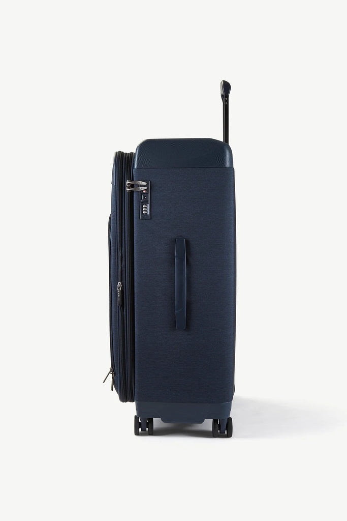 Parker Large Suitcase Navy side