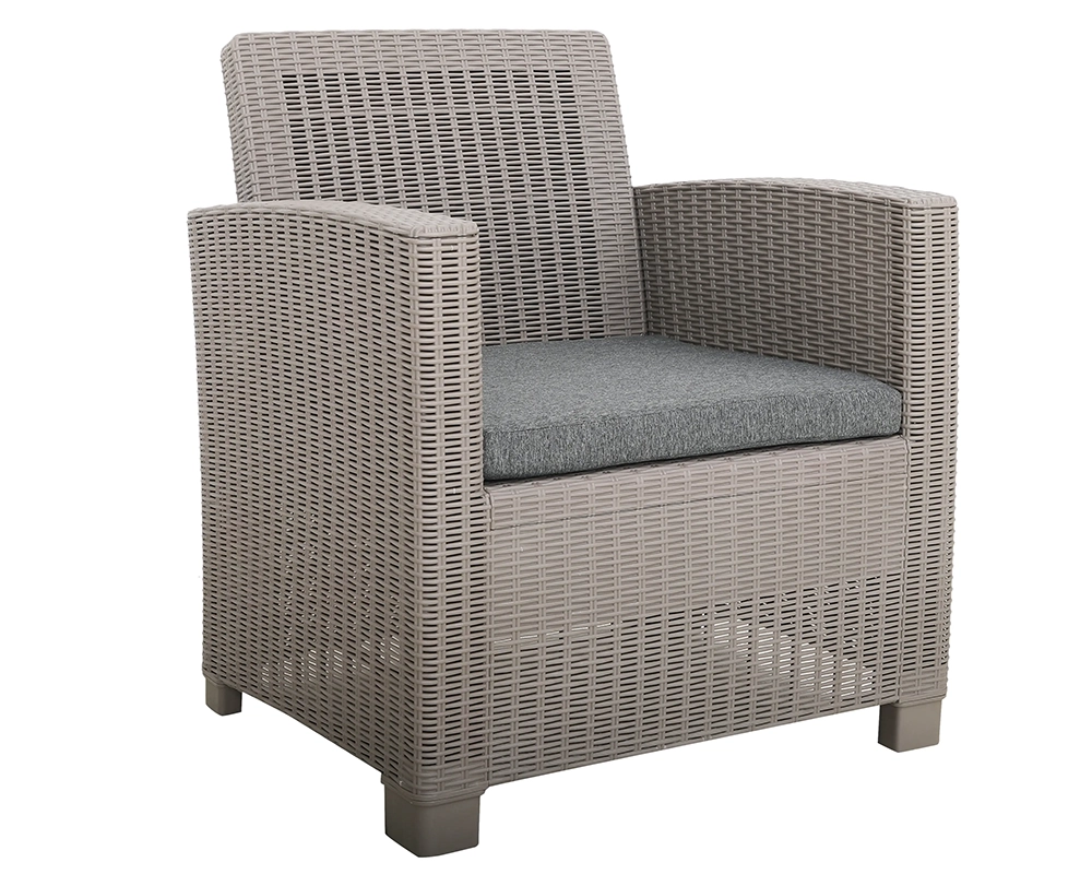 Royalcraft FARO16 4 Seater Conversation Garden Set - front of armchair at an angle