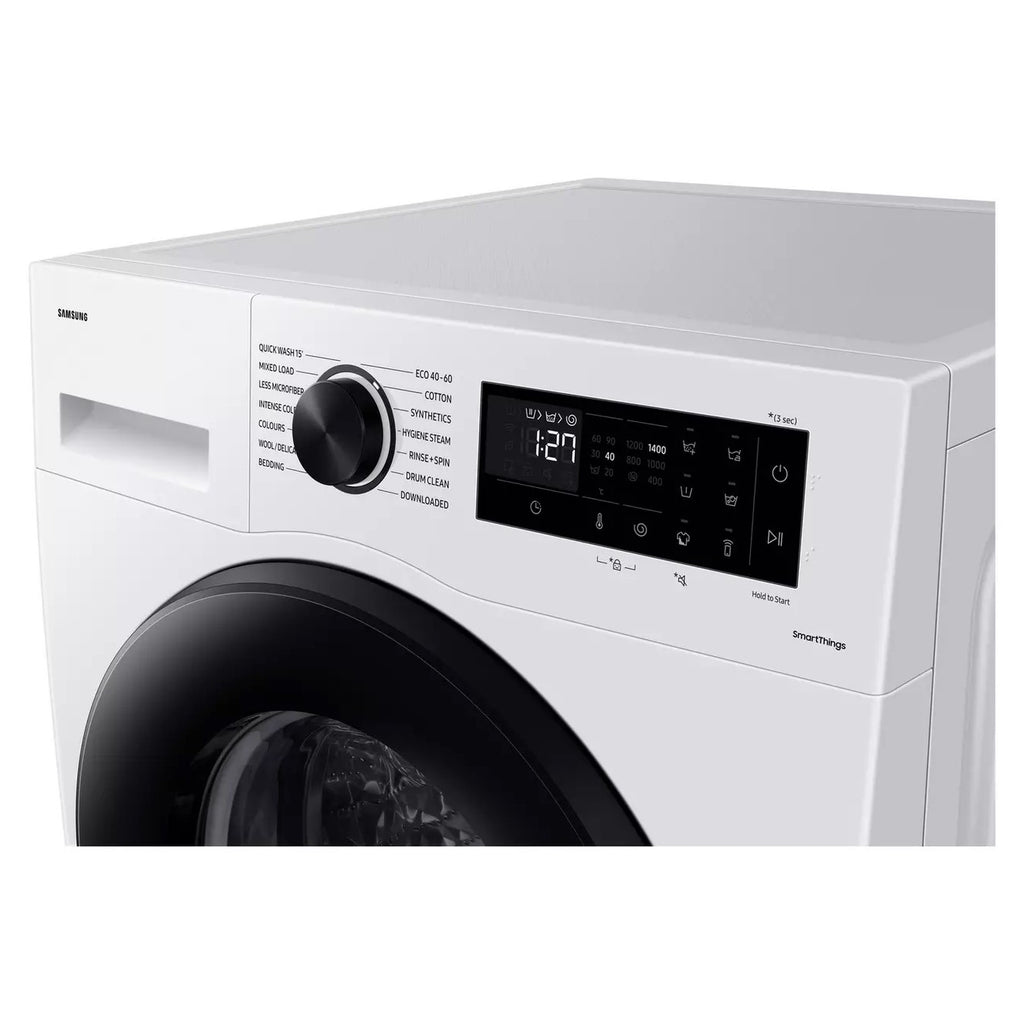 Samsung WW90CGC04DAEEU 9kg - 1400 Spin Speed Washing Machine - close-up front control panel