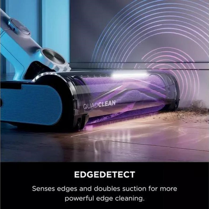 Shark IW1511UK Detect Pro Vacuum Cleaner - Edge Detect: Senses edges and doubles suction for more powerful edge cleaning