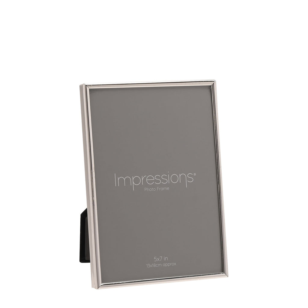 Silverplated Photo Frame Oblong Thin - 5x7 