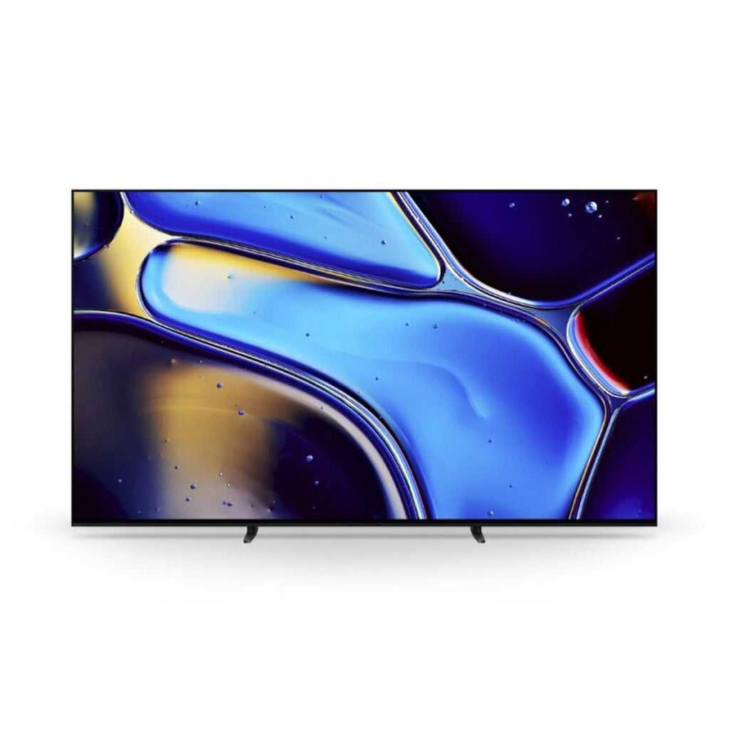 Sony K65XR80PU 65" 4K OLED TV - view of the front of the TV with screen turned on