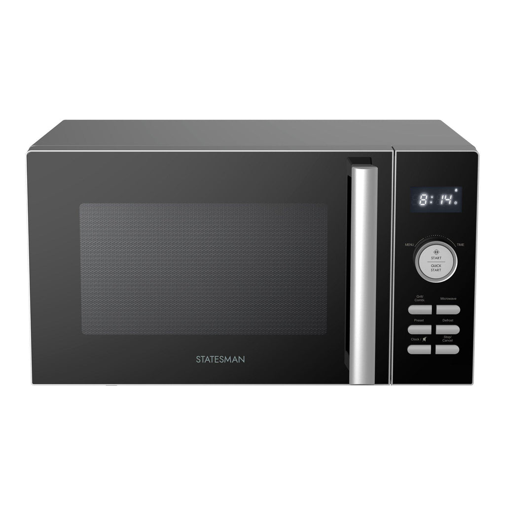 Statesman SKMG0923DSS 23 Litre Microwave & Grill - front view of appliance