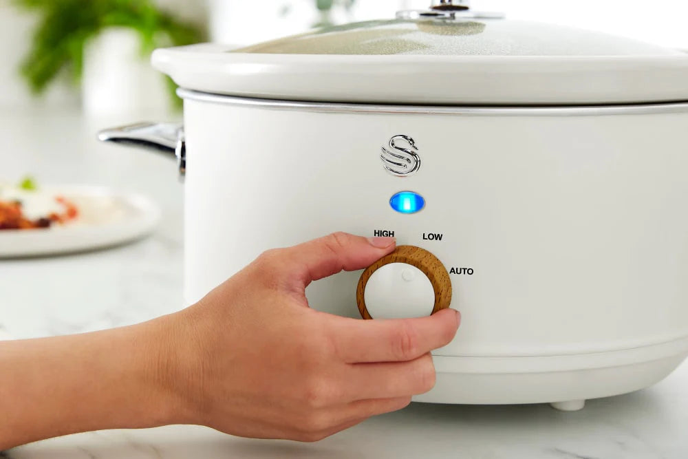 Swan 3.5L Nordic Slow Cooker white