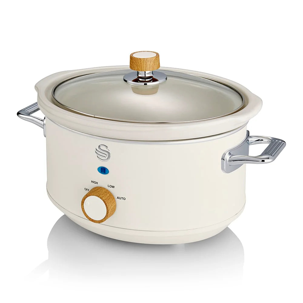 Swan 3.5L Nordic Slow Cooker white