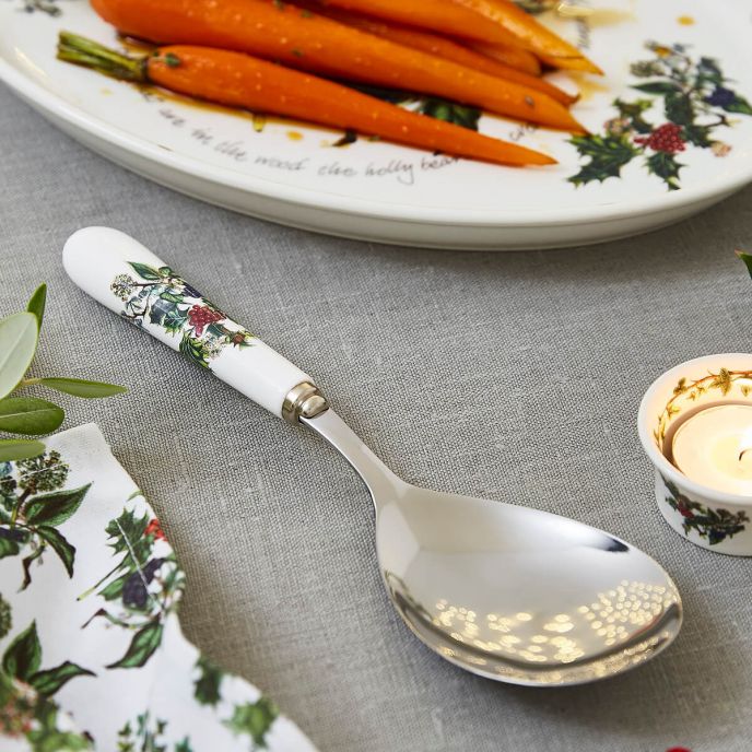 The Holly & The Ivy 25cm Serving Spoon Portmeirion lifestyle