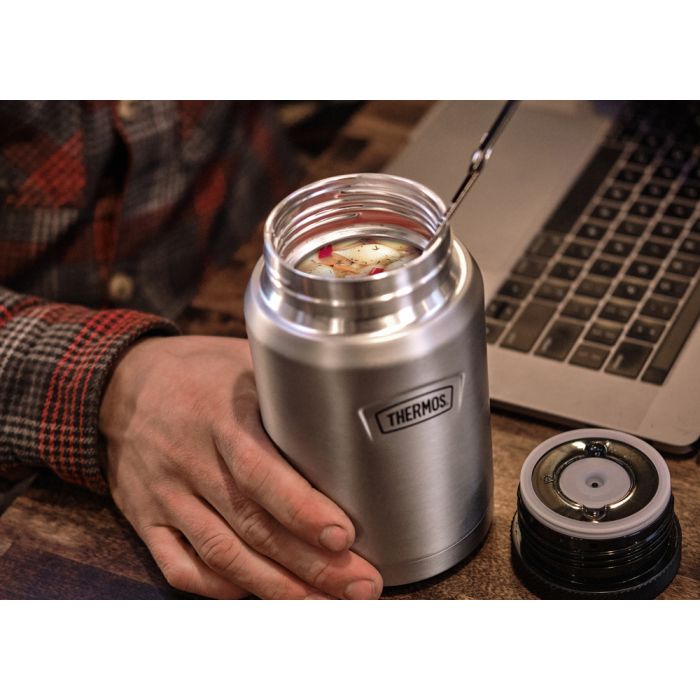 Thermos Icon 470ml Food Flask Stainless Steel