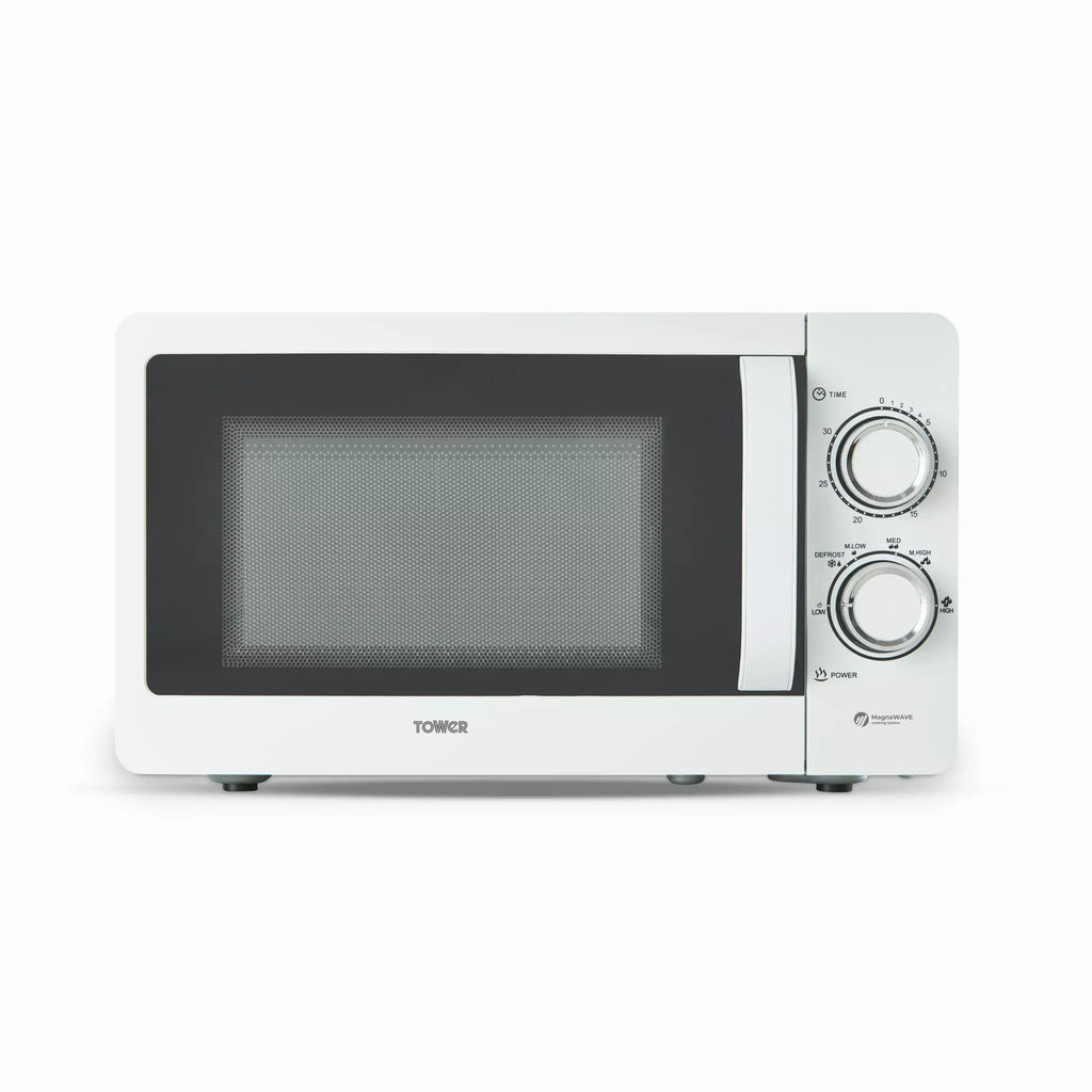 Tower T24042WHT Manual Microwave In White