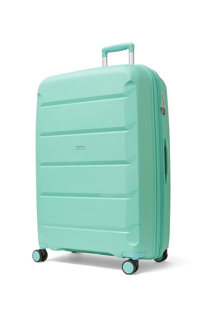 Tulum Large Suitcase in Turquoise
