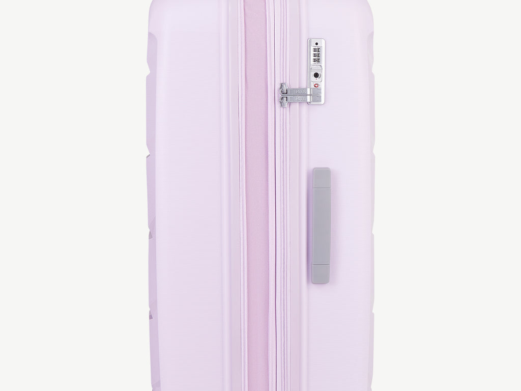 Tulum Medium Suitcase in Lilac side