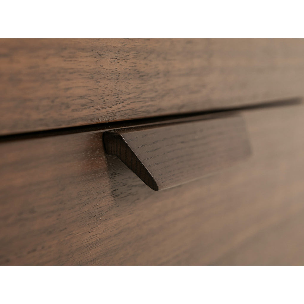 Axton Sideboard in Latte Hue by Vida Living - big close-up of handle