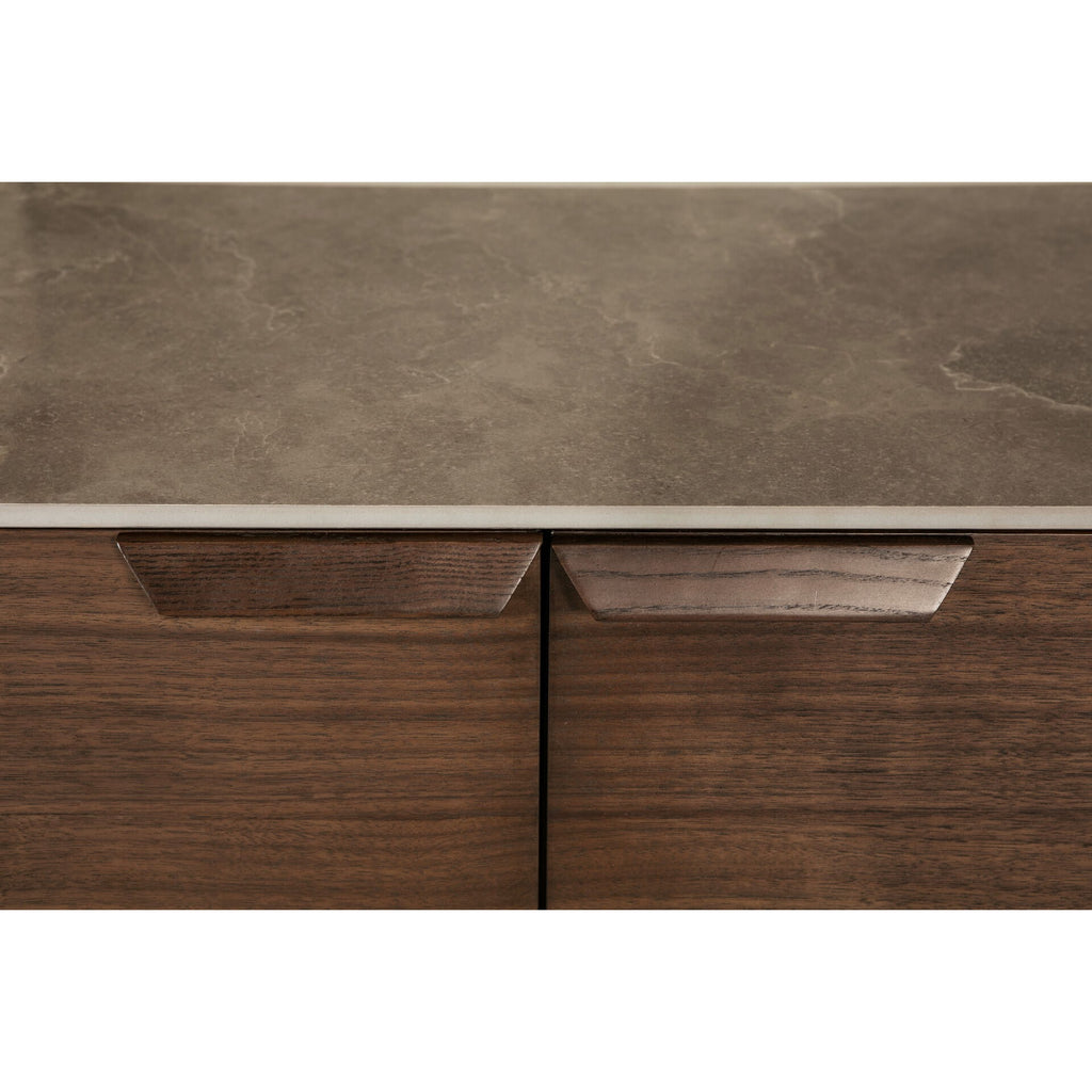 Axton Sideboard in Latte Hue by Vida Living - front handles