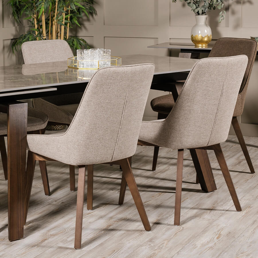 Axton Dining Chair in Latte Hue by Vida Living - dining chair in a home setting