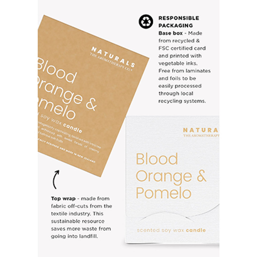 IT04171 Naturals Candle 400G Blood Orange & Pomelo - information about responsible ecological packaging measures
