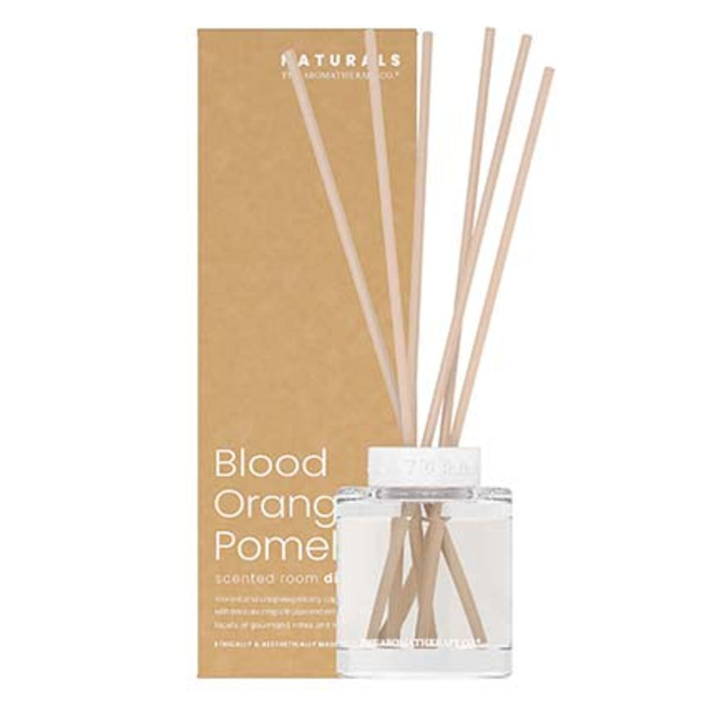 IT04179 Naturals Diffuser 120ML Blood Orange & Pomelo - diffuser pictured in front of the packaging