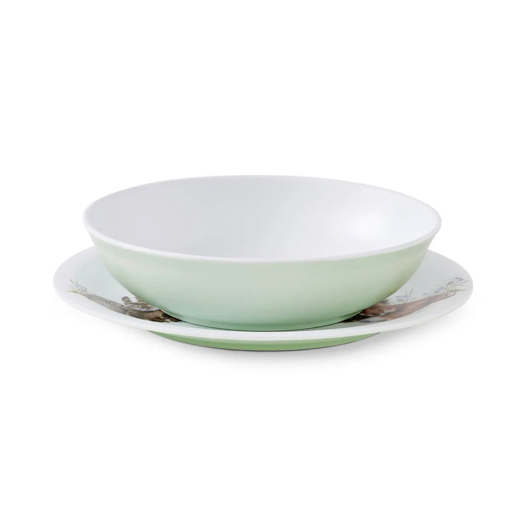 Wrendale Kids 2pc Set Plate & Bowl Portmerion