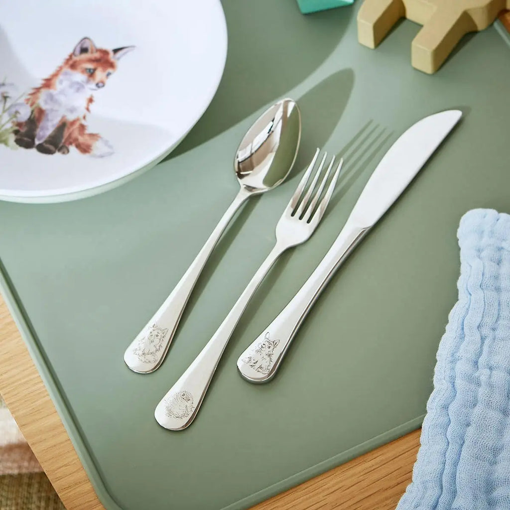 Wrendale Kids 3pc Cutlery Set