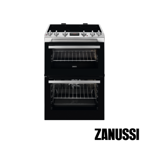 Zanussi black cooker