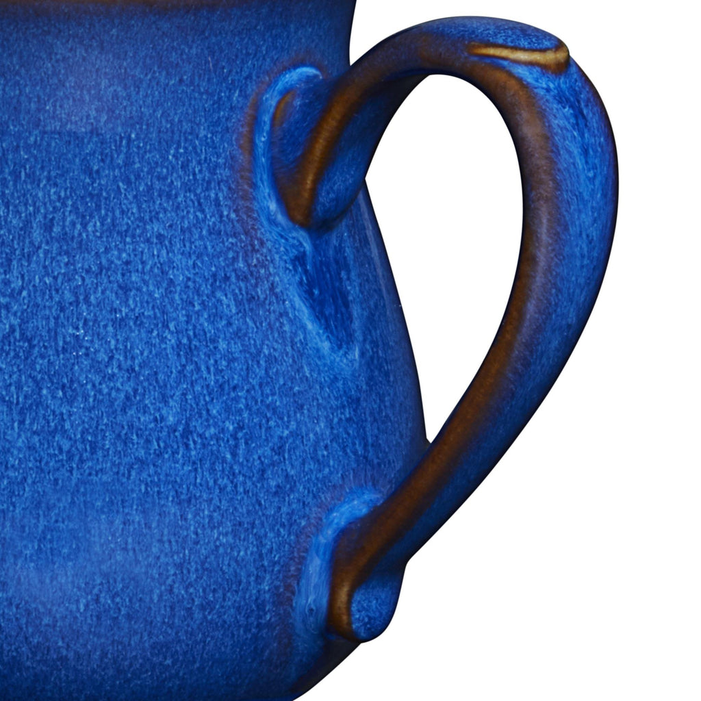 Imperial Blue Craftsman Mug Close up