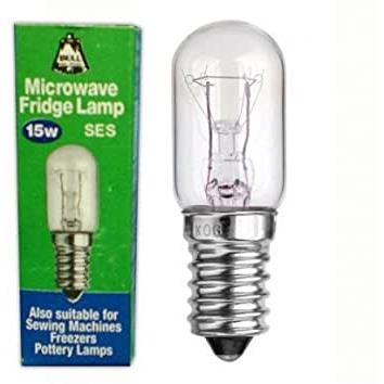 Bell Appliance (Microwave/Fridge) Clear 15 Watts ses Light Bulb - Smyth Patterson