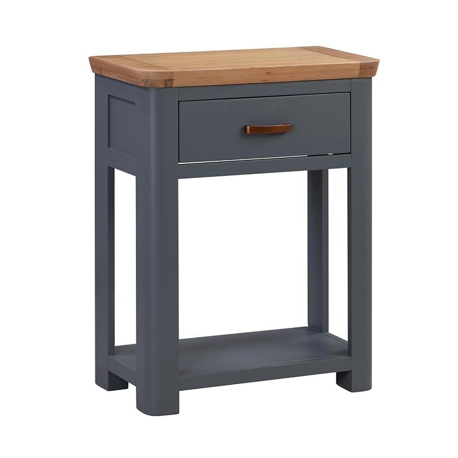 Treviso Painted Small Console Table - Midnight Blue