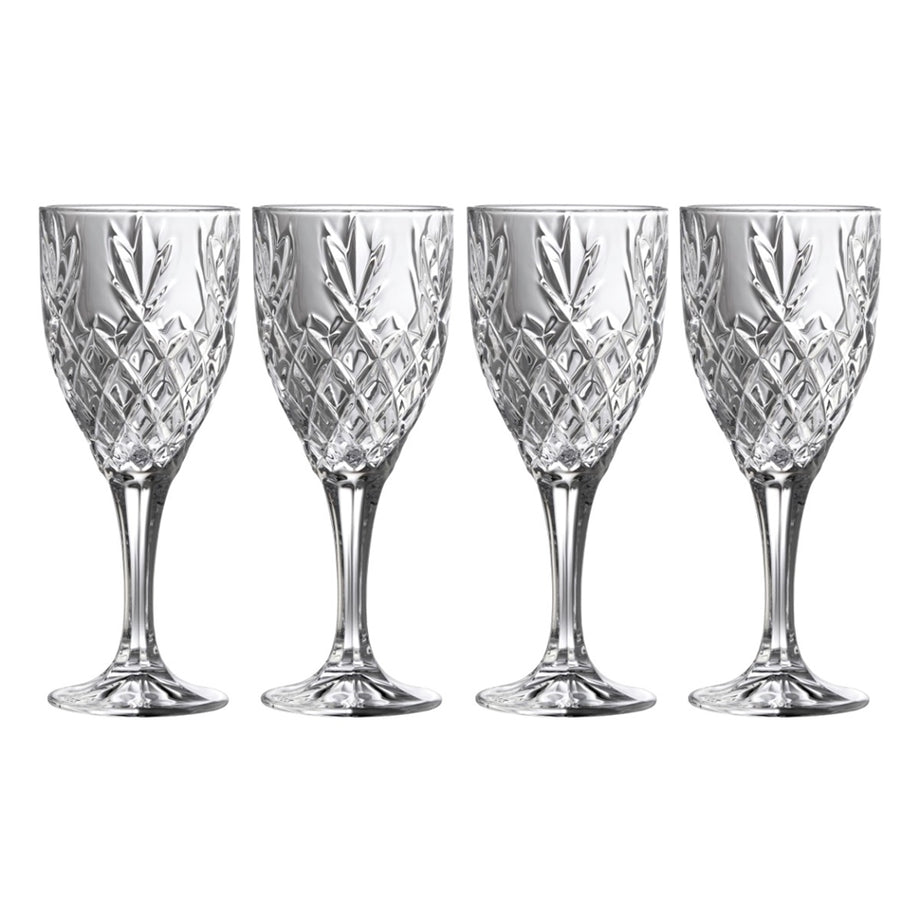 Galway Crystal Renmore Goblet Set of 4 – Smyth Patterson