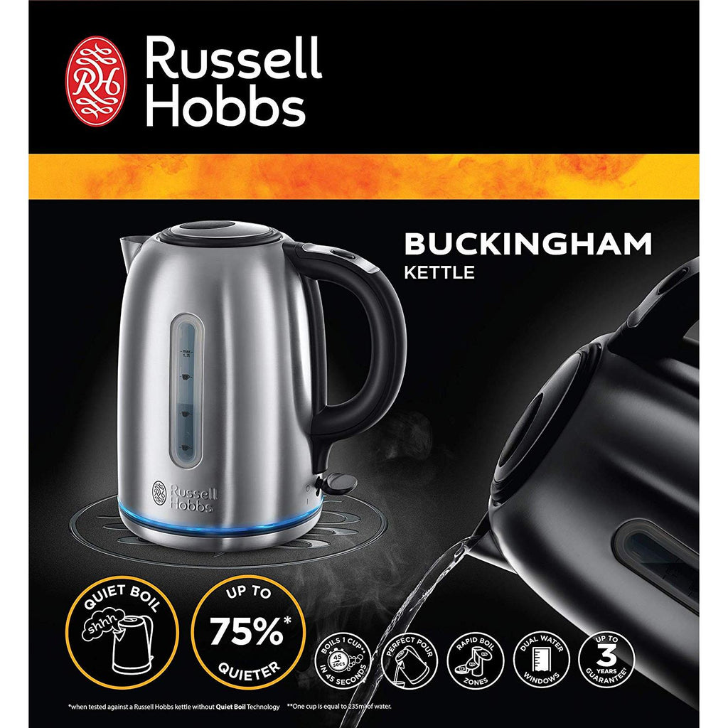 Russell Hobbs 20460 Buckingham Quiet Boil Kettle
