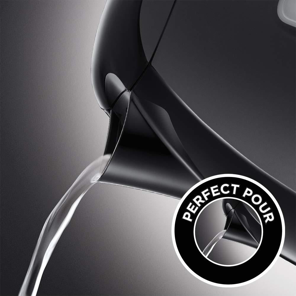 Russell Hobbs 21271 Textures Black Jug Kettle with perfect pour