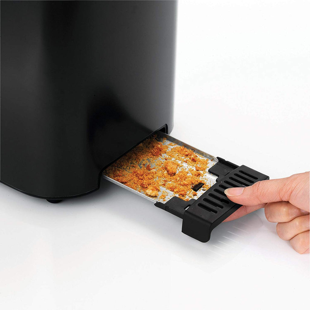Morphy Richards Equip 2 Slice Toaster Black crumb tray