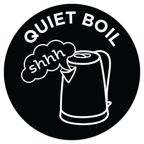 quiet boil label