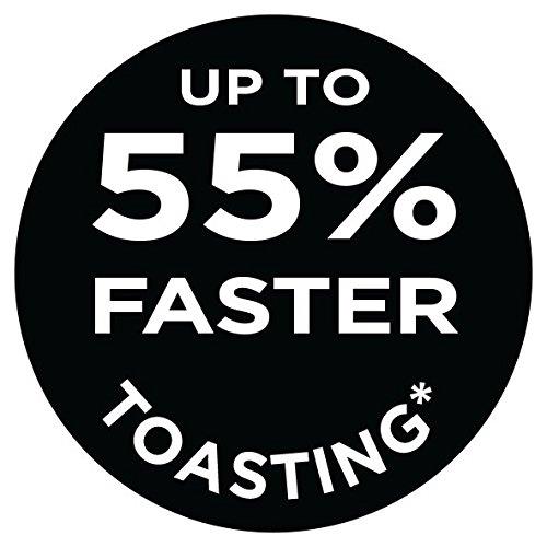 Up to 55% Faster Toasting Label