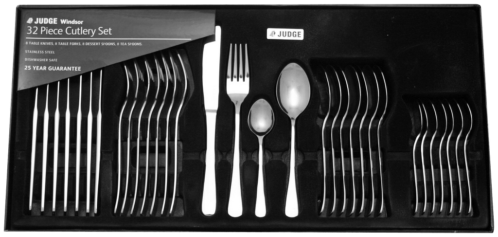 Judge BF51 Windsor 32pc Cutlery Set in the box