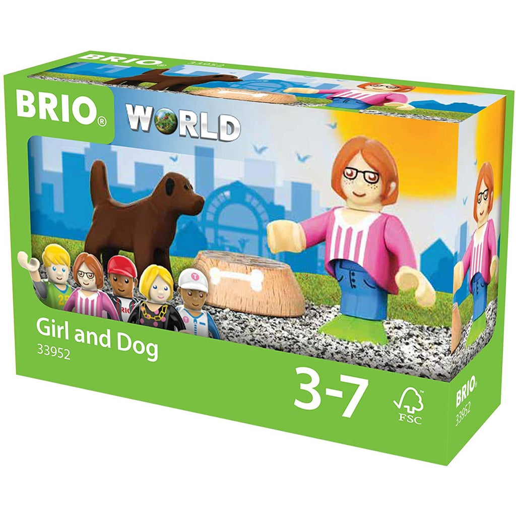 Brio Figure and Dog