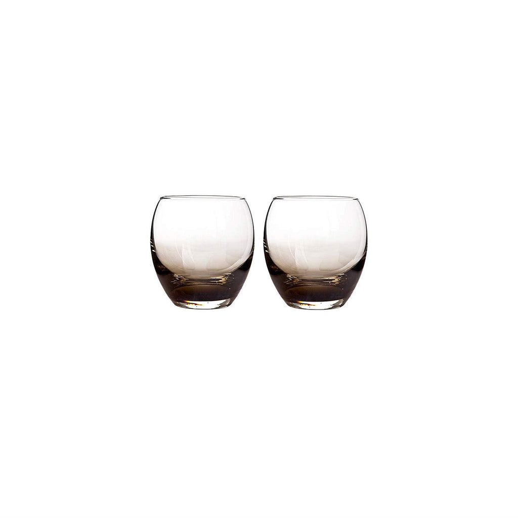 Denby Glass Halo/Praline Small Tumbler Pack 2