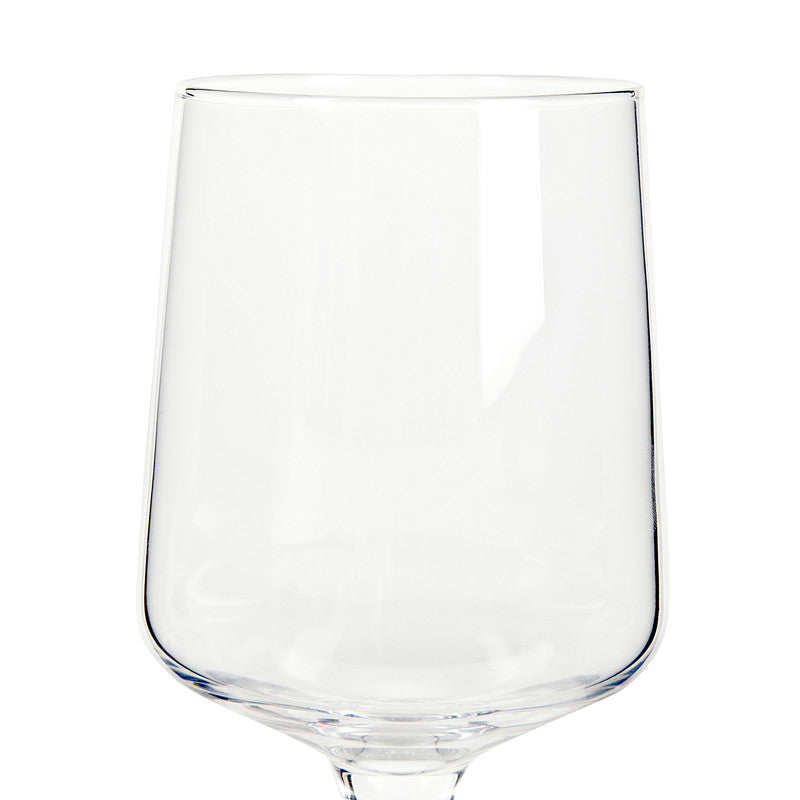 Glass Natural Canvas Red Wine Glass close up