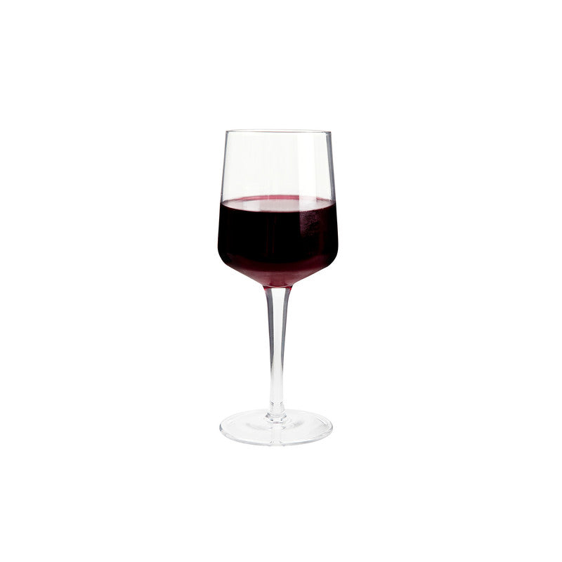 Glass Natural Canvas Red Wine Glass with Red wine