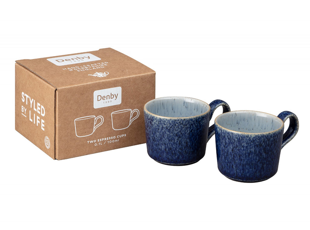 Studio Blue Brew Espresso Cup Set Of 2