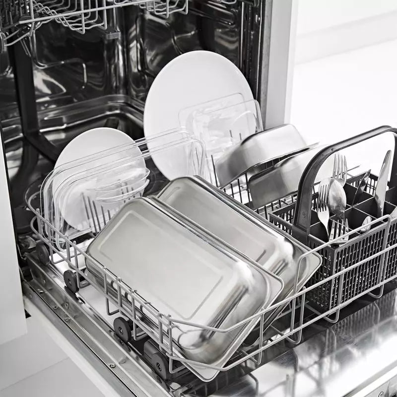 Buffet Server Trays inside Dishwasher