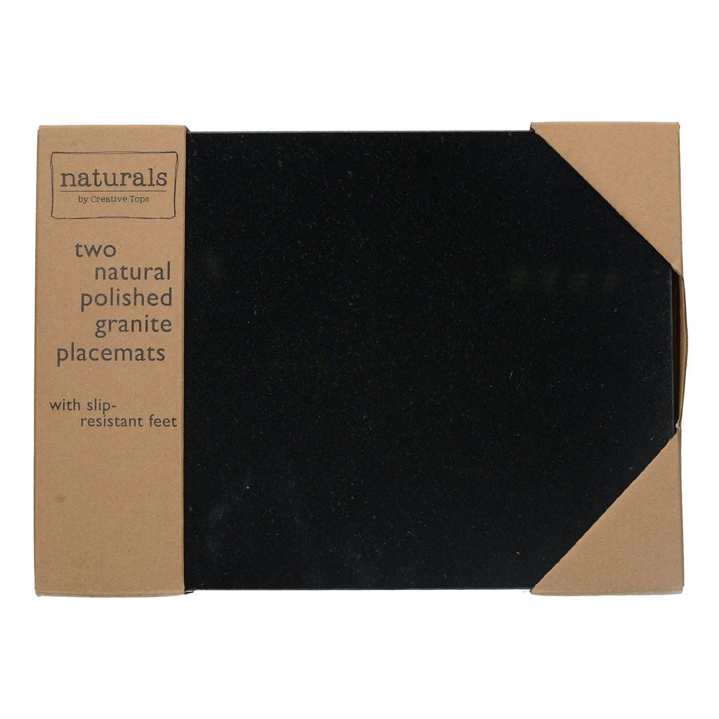 Placemats Naturals Black Granite 
