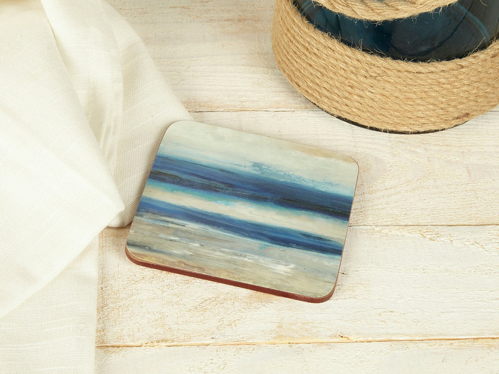 Coasters Blue Abstract 