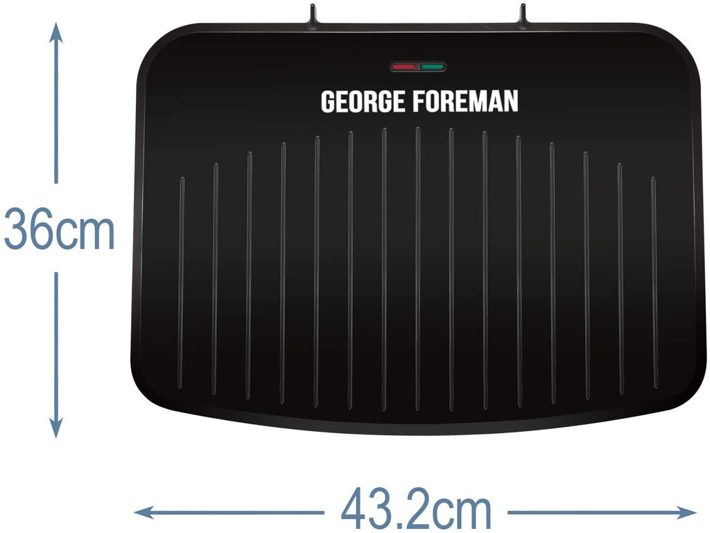George Foreman Large Grill measurements 36cm width, 43.2cm length