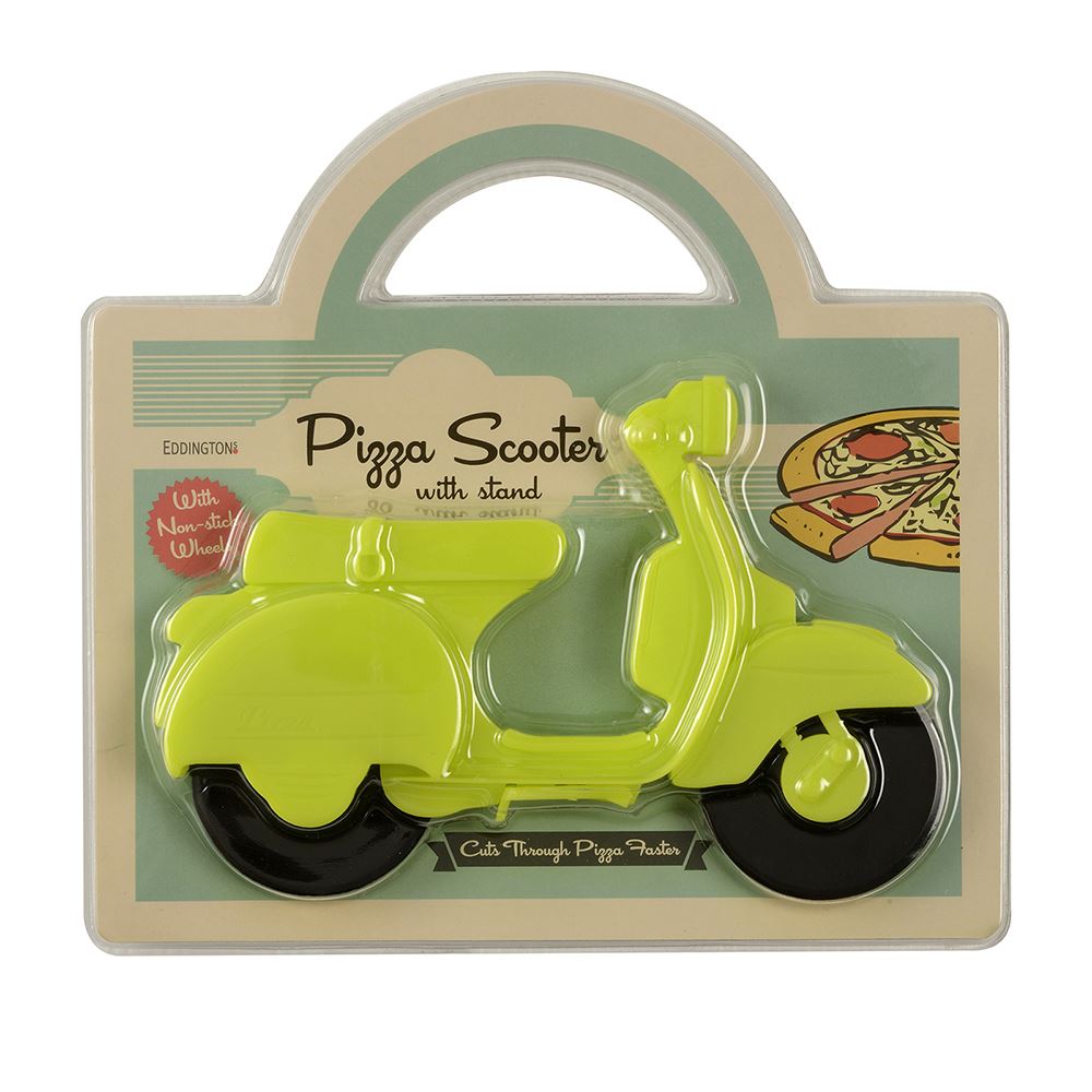 Pizza Cutter Scooter Green