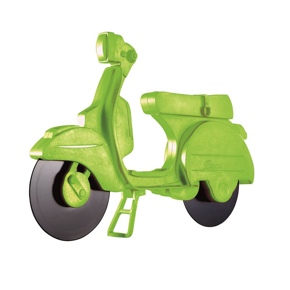 Pizza Cutter Scooter Green