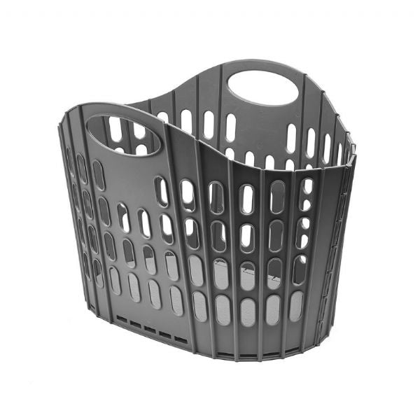 Addis Fold Flat Laundry Basket Grey