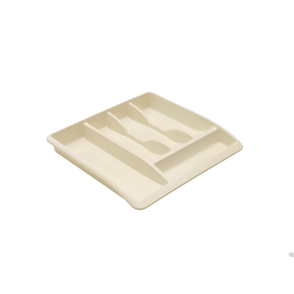 Addis 510854 Cutlery Drawer Organizer, Linen