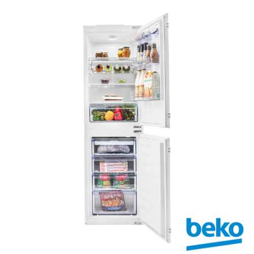 Frost Free Fridge Freezer with Beko logo