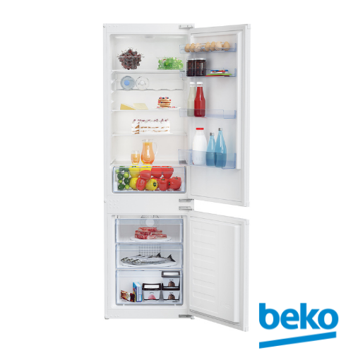 Frost Free Fridge Freezer with Beko logo